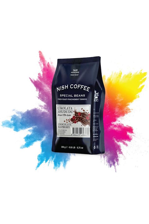 Nish Çikolata Ahududu Aromalı Filtre Kahve 250 gr - 6