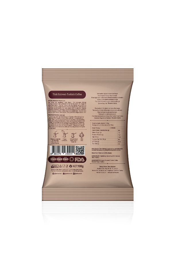Nish Türk Kahvesi 5 X 100 gr - 4