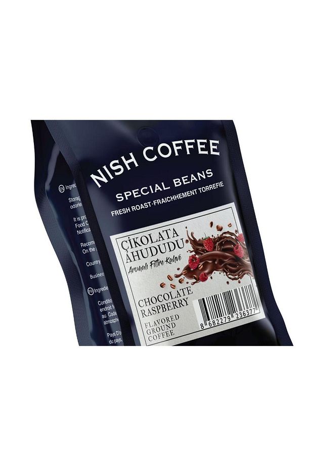 Nish Çikolata Ahududu Aromalı Filtre Kahve 250 gr - 4