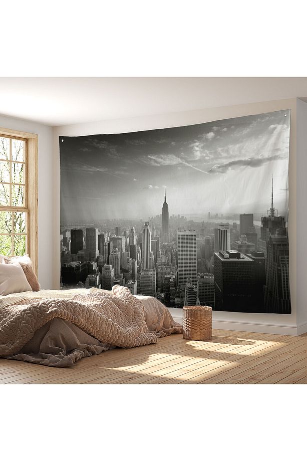 New York Şehir Manzarası Duvar Örtüsü-Halısı-6593 - 7