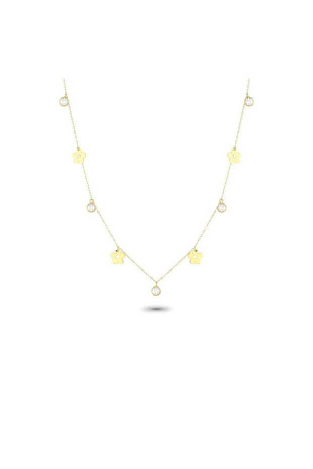 Altın Çiçek Şans Kolye - 3