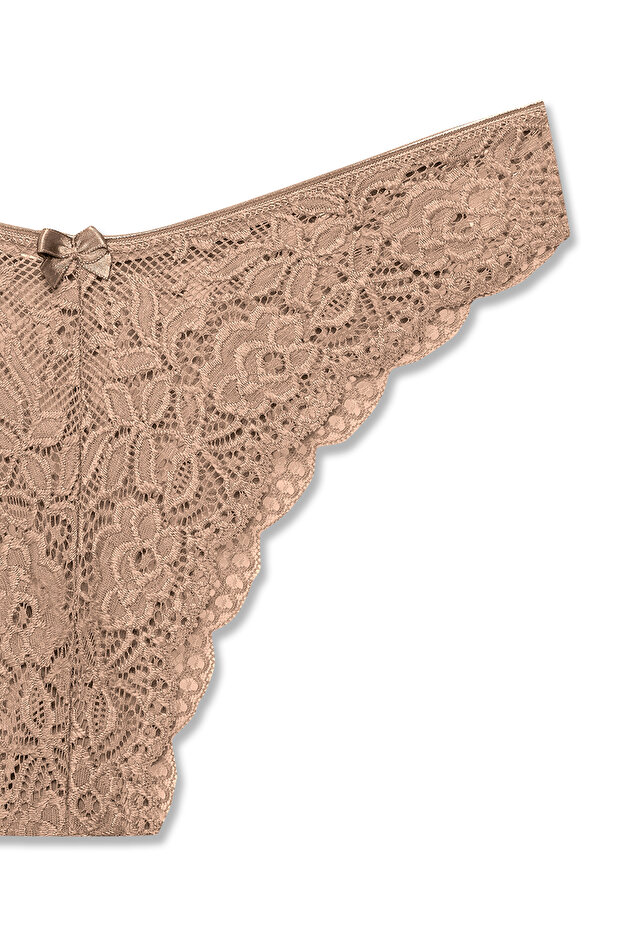 5'li Dantelli Slip Külot - 8