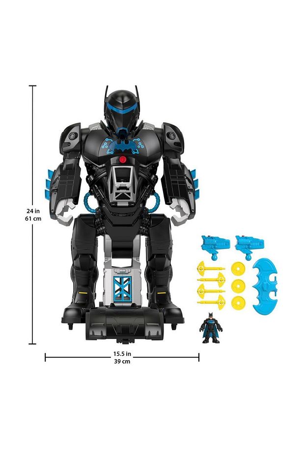 Dc Super Friends Bat-tech Batbot Oyun Seti Gwt23 - 7