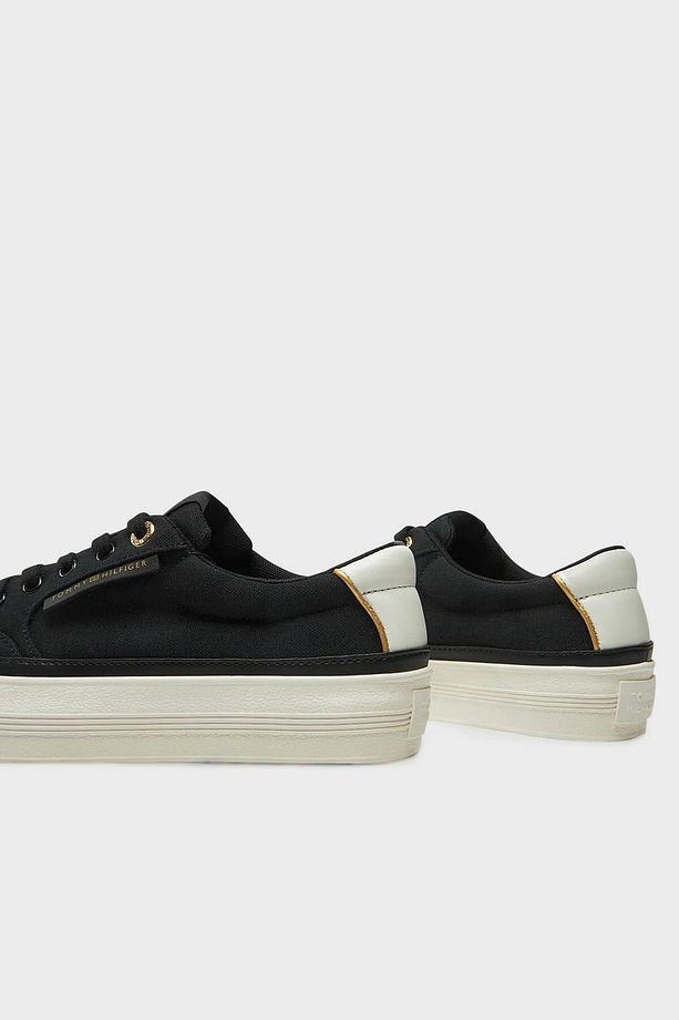 Pamuklu Platform Taban Sneaker Ayakkabı AYAKKABI FW0FW08323 BDS - 5