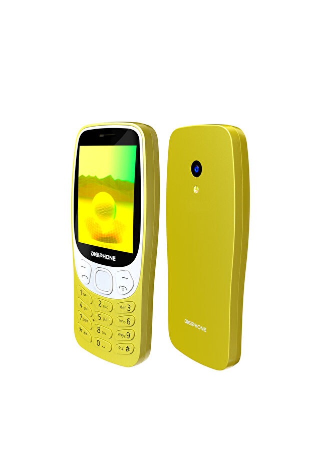 S320 Sarı Tuşlu Cep Telefonu - 2