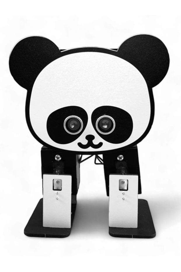 LAPİNOTTO Özel Tasarım Ahşap STEM Robot Yap Bluetooth Destekli DIY Kendin Yap Robot Otto Robot - 1