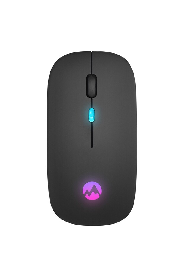 Evverest SM-BT11 Usb Siyah 2in1 Bluetooth Ve 2.4GHz Şarj Edilebilir Kablosuz Mouse - 6