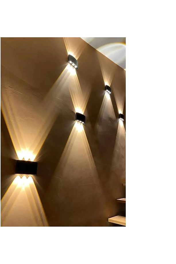 Modern Dekoratif Çift Yönlü Duvar Aydınlatma Led Aplik - 4