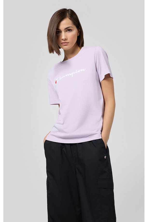Script Shop SS Tee Mor Kadın Tişört-117534-VS057 - 5