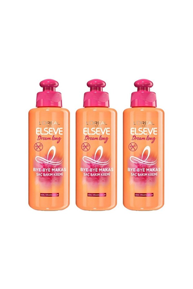 Loreal Paris Dream Long Hair Care Cream 200 ml 3 Pieces