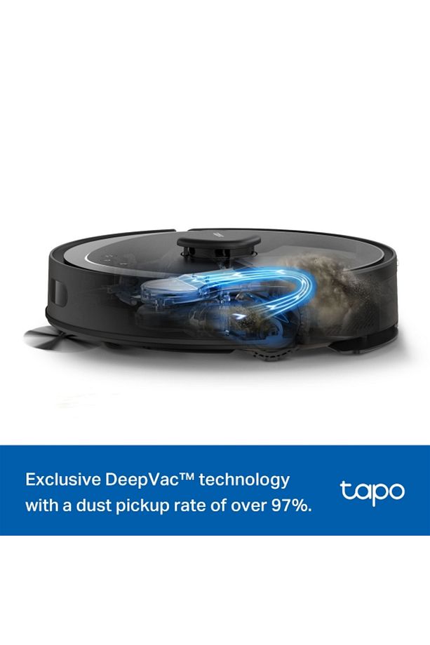Tapo Rv30 Max Plus 5300pa Yüksek Vakum Güçlü Robot Süpürge , Paspas Akıllı Otomatik Boşaltma ünitesi - 6