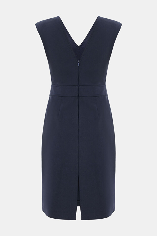 LACİVERT ELBİSE - 2