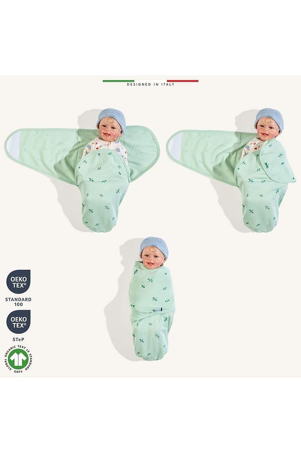 EleleLife Bebek Kundak Uyku Tulumu Cırtlı 1 Tog Pembe Sanno - 2
