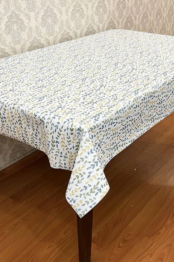 Pvc elyaf tabanlı Silinebilir Muşamba Masa Örtüsü_kçk yprk_1184 - 3