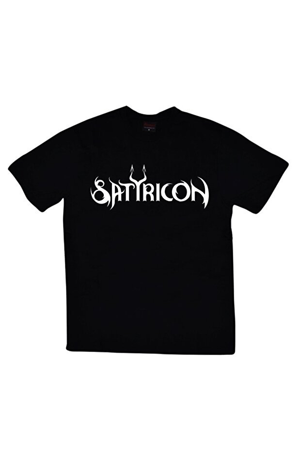 تي شيرت بطبعة Satyricon