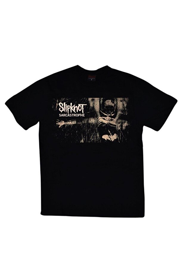 Slipknot Printed Unisex 100% Cotton Black T-Shirt