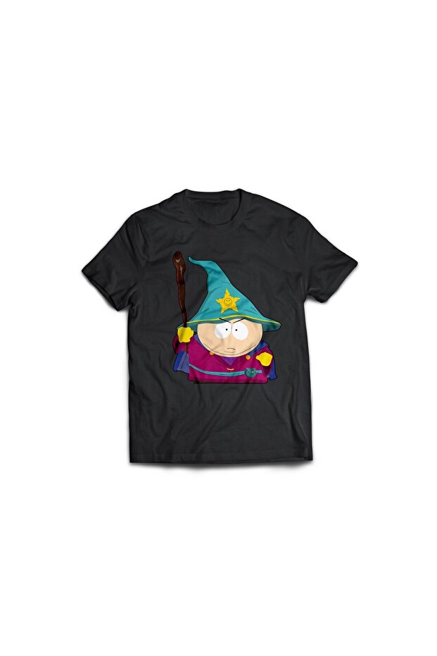 South Park Printed Unisex Black 100% Cotton T-Shirt