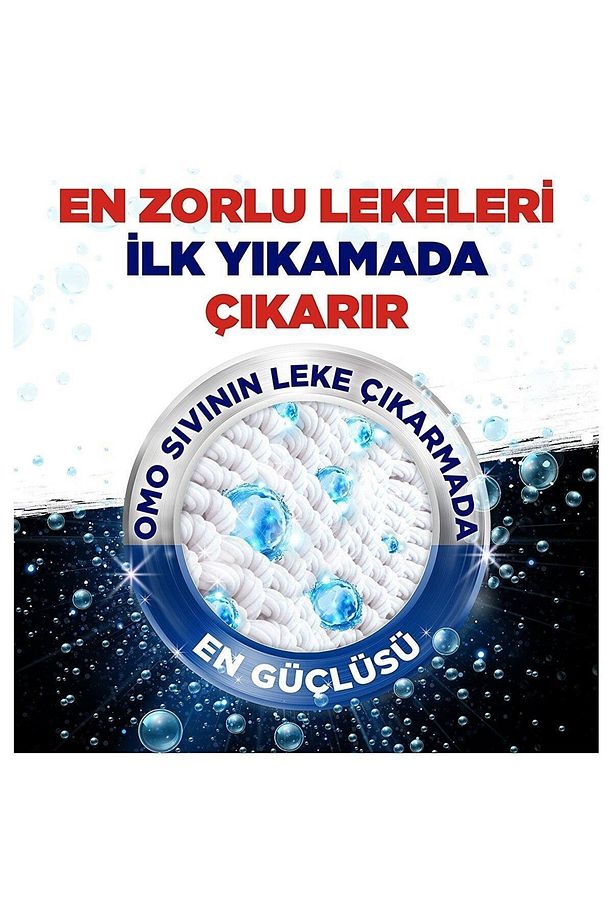 Active Oxygen Sıvı Çamaşır Deterjanı Beyaz Için En Zorlu Lekeleri Ilk Yıkamada Çıkarır 1690 Ml - 4