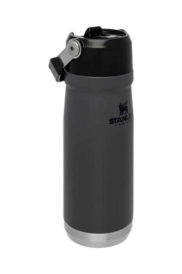 The Iceflow Flip Straw Water Bottle Pipetli Termos 0,5 L Füme - 2