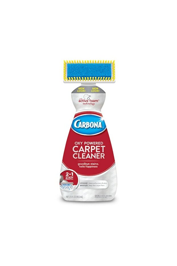 2-in-1 Oxy-Powered Carpet Cleaner 27.5 oz | Spot & Stain Remover with Brush Applicator