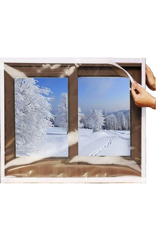 Pencere Yalıtım Filmi Şeffaf Branda 1 X 1.5 Metre - 6