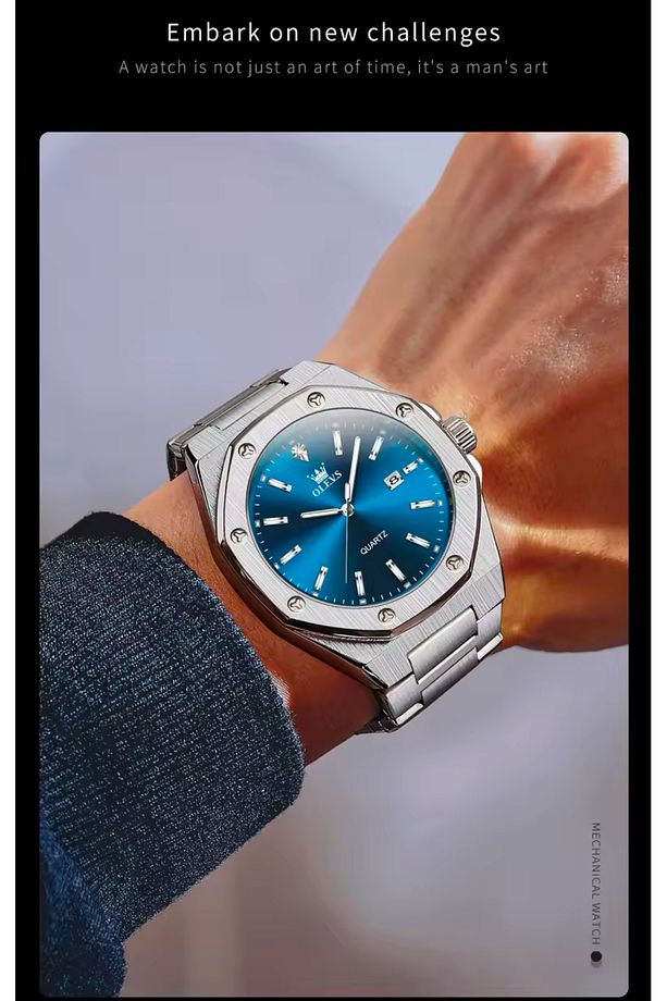 LÜX HUBLOT MODEL ÇELİK KOL SAATİ YENİ  MODEL 4 - 7