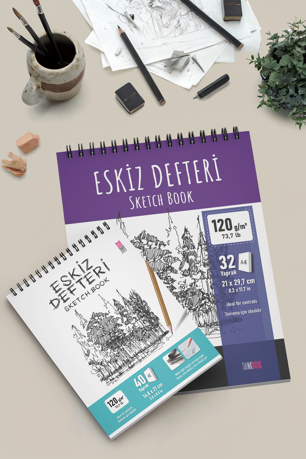 فك كتاب A4 رسم 32 Yp مذكرة الوسادة