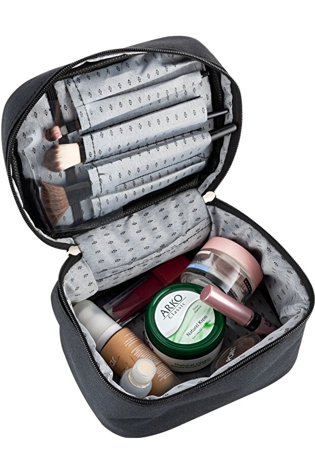 Ns Captain Travel Makeup Organiser Чанта за гримове, многофункционална козметична чанта - 3