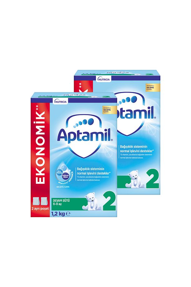 2 Devam Sütü Yeni Formül 1200 gr X 2 Adet - 1