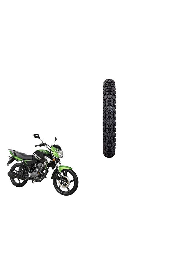 Kuba TK03 Uyumlu Ön Lastik Cross Dişli Şambrelli Model 2.75-18 - 1