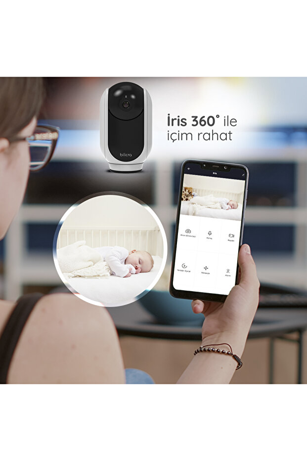 Iris 3mp 360° Akıllı Kamera - 4