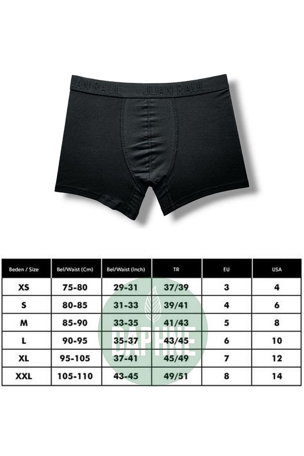 Erkek Boxer papyon Külot Comfort Flex Yumuşak ve Nefes Alabilir Pamuklu Coton İç Çamaşırı Baksır - 7