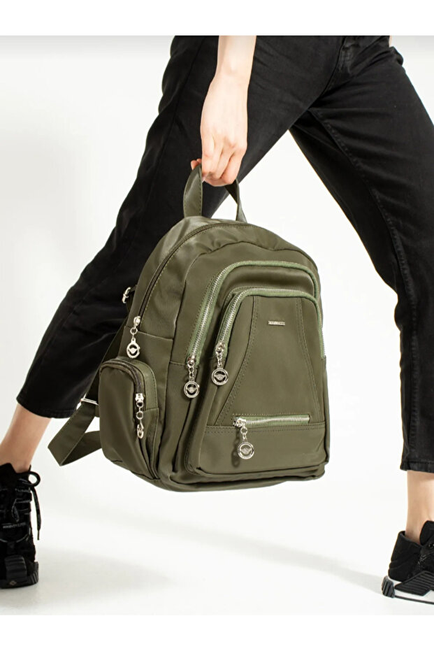 Mega Multi-Compartment Parachute Fabric Backpack - 3