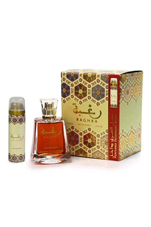عطر رغبة من لطافة للجنسين او دي برفيوم 100مل-هدية مزيل العرق