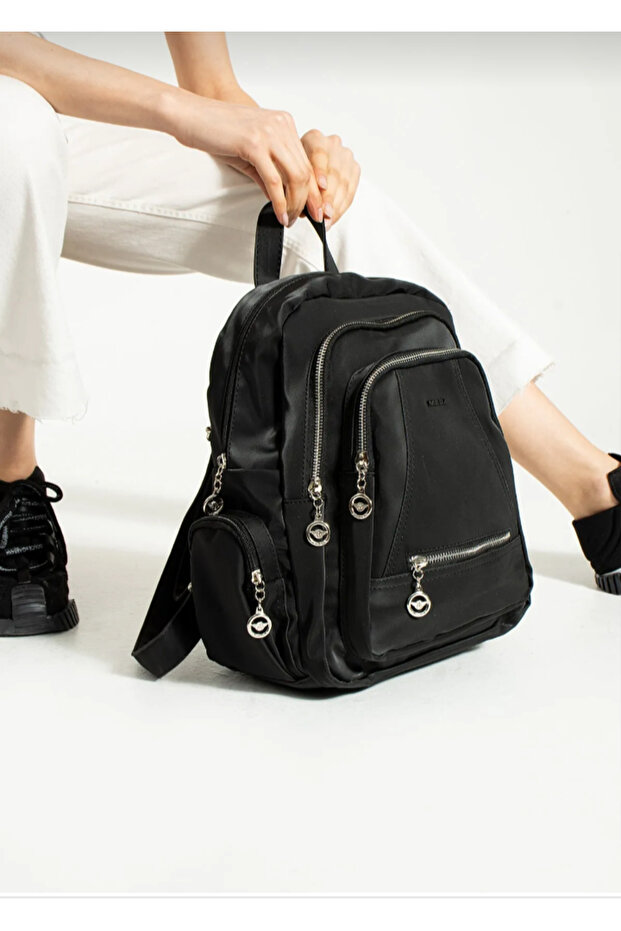 Mega Multi-Compartment Parachute Fabric Backpack - 3