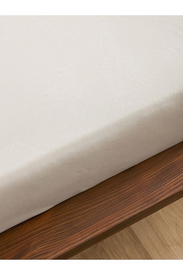 LCW HOME Pamuklu Lastikli Çift Kişilik Çarşaf Seti - 4