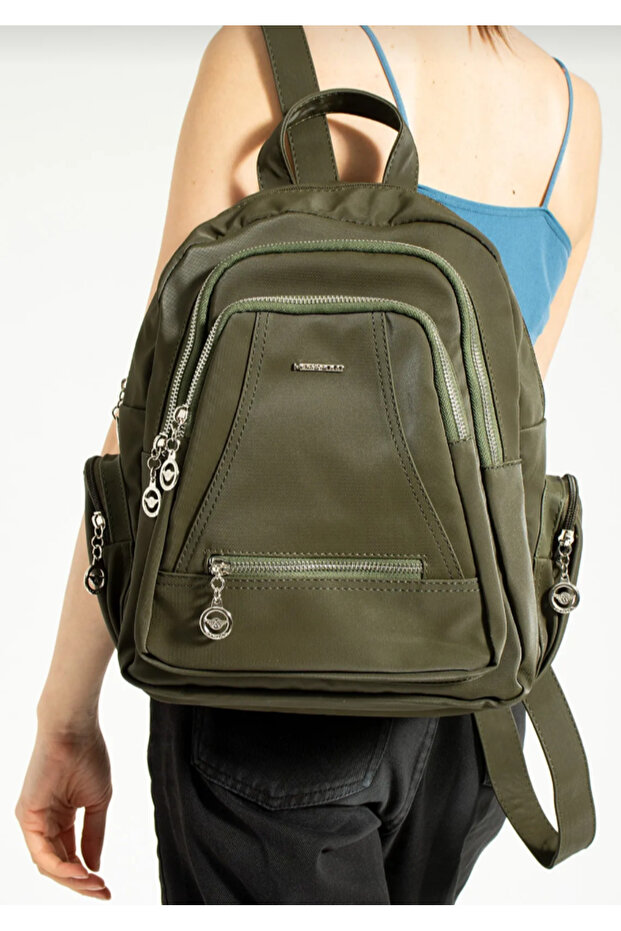 Mega Multi-Compartment Parachute Fabric Backpack - 1