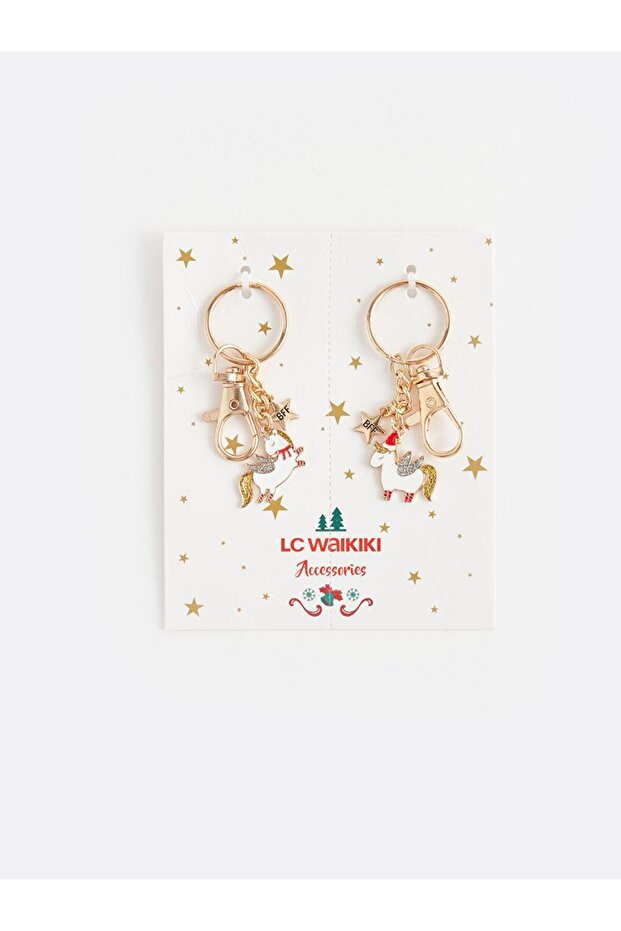 LCW ACCESSORIES Yılbaşı Temalı BFF Anahtarlık - 1
