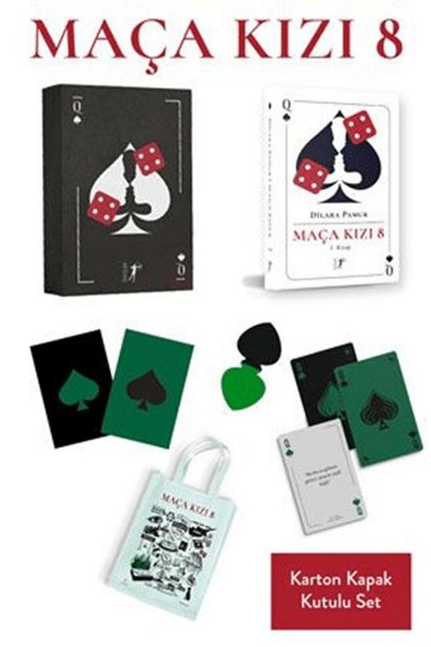 Maça Kızı 8 - 1. Kitap Kutulu Set / Dilara Pamuk / Artemis Yayınları / 9786053048558 - 1