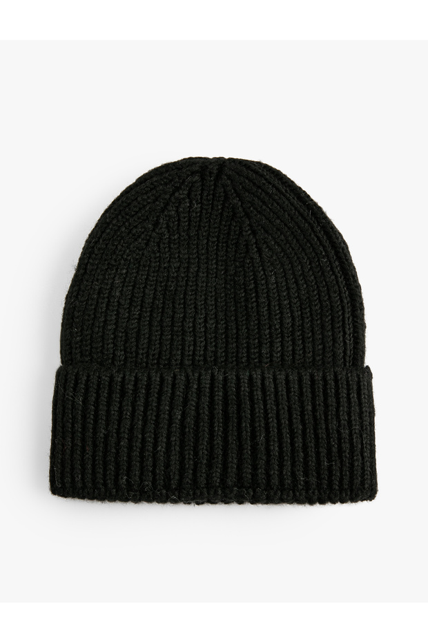 Elastic Knitted Basic Beret
