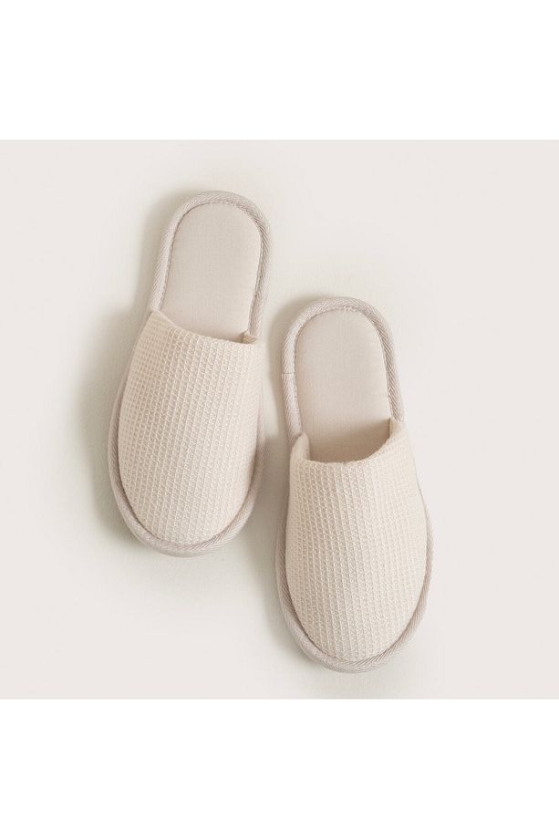 Little Basic Unisex Terlik Bej - 2