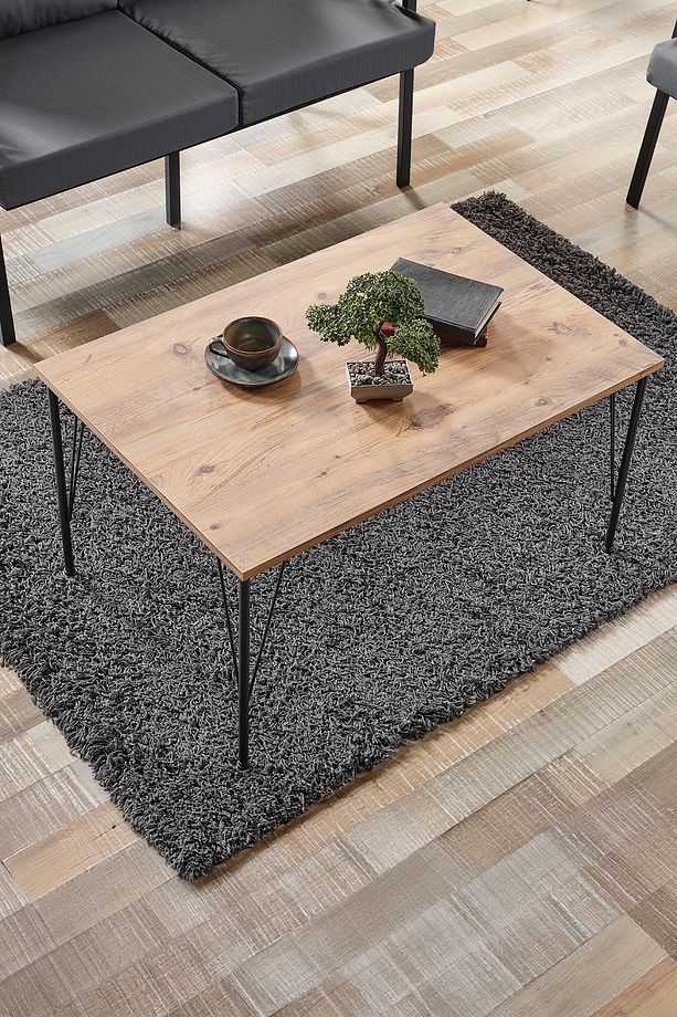 Saye Metal Bahçe Balkon Oturma Takımı 2+1+1+Orta Sehpa Antrasit - 5