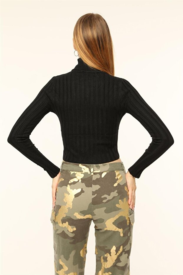 Balıkçı Yaka Triko - 4