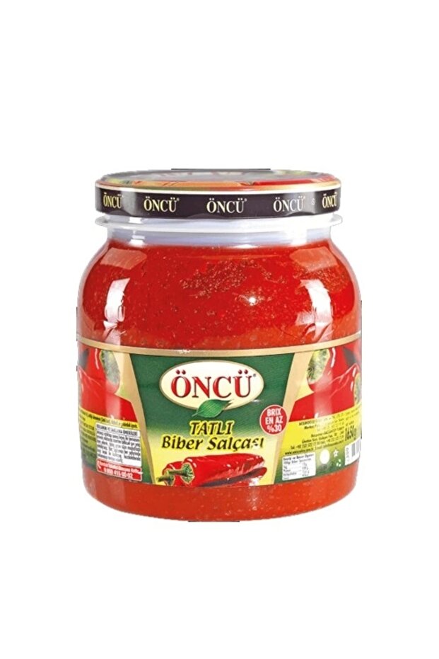 Tatlı Biber Salçası Cam Pet 1650 Gr - 1