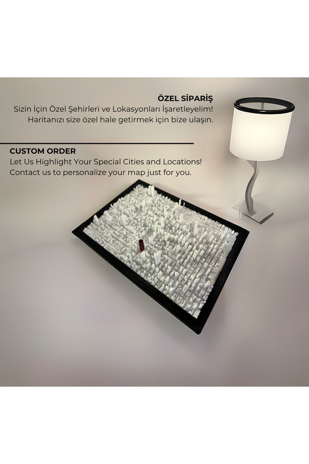 3D ROMA Harita Tablo - 6