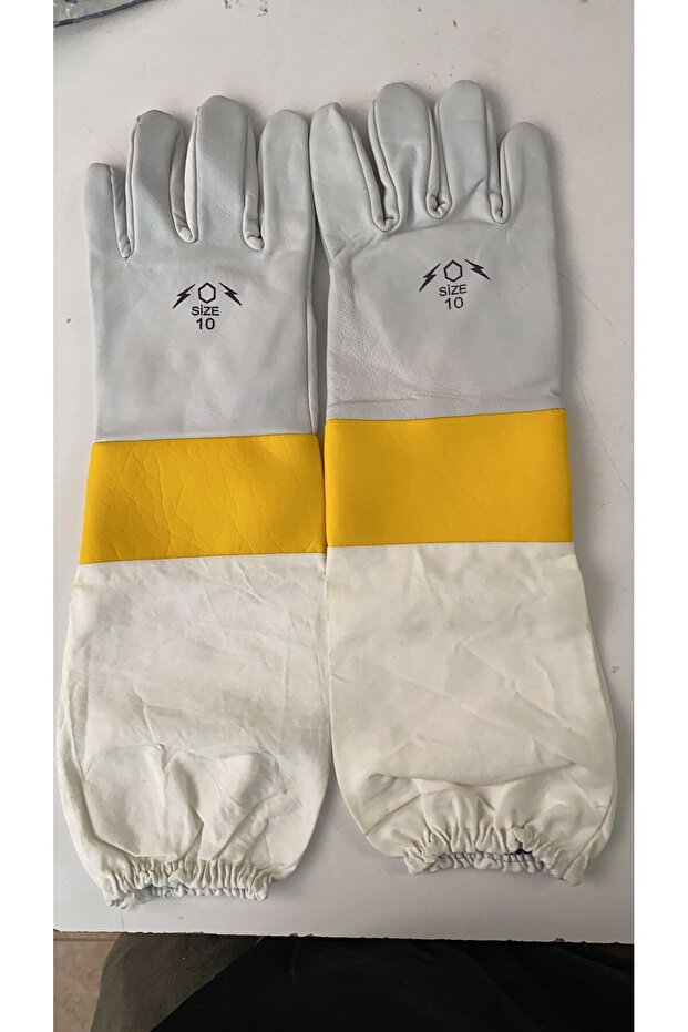 ARICI ELDİVENİ/ŞERİTLİ DERİ ELDİVEN - 3