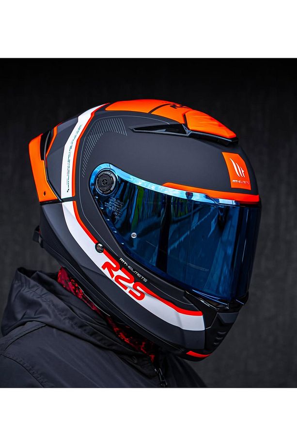 THUNDER 4 SV R25 B5 ŞEFFAF VİZÖRLÜ GÜNEŞ GÖZLÜKLÜ KASK - 3