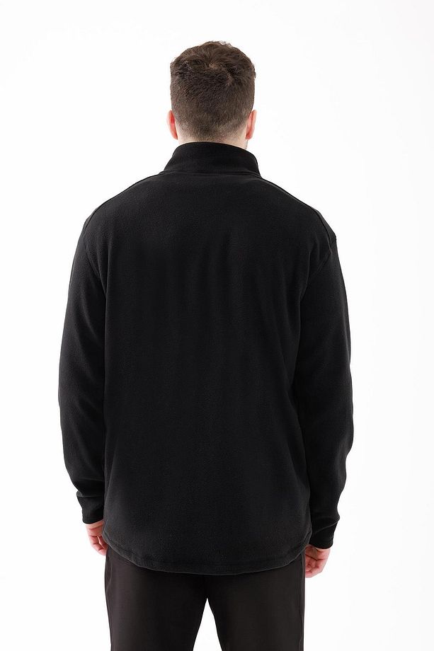Cedric Erkek Yarım Fermuarlı İnce Polar Sweatshirt - 4