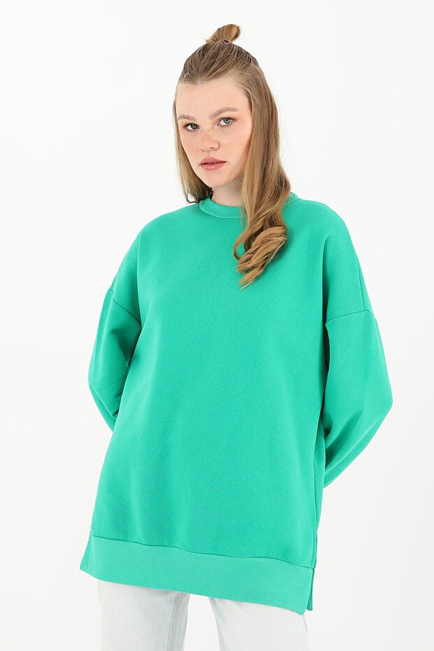 Şardonlu Sweatshirt 32108 - 1