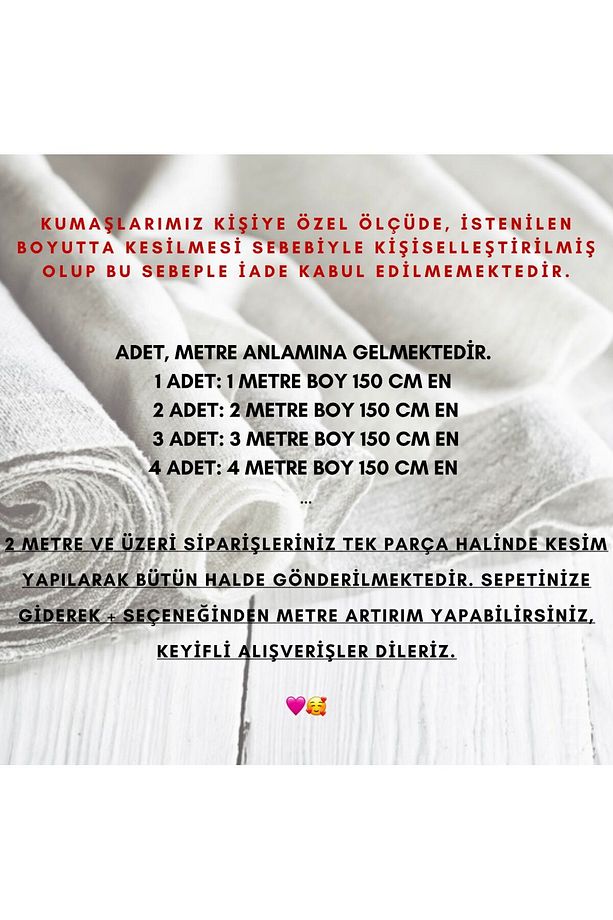 Gofre Kumaş Çiçek Desen Eprime Esnek Çift En Mavi Turuncu - 6